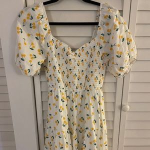 Mini Puff Sleeve Sun Dress